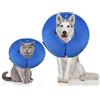 FXxswey Pet Collare gonfiabile di Recupero Regolabile Collare Morbido Protettivo per Cani Gatti (XL (collo: 50-65cm / 19-25in))