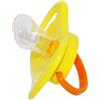 Generic Ciuccio in silicone per cani e gatti, giocattolo rilassante da masticare per cuccioli, accessorio per ciuccio in silicone per cani e gatti (versione standard: verde (Light Yellow, 5,5 x 3,8 x 4 cm)