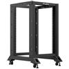 Lanberg Open Rack 19 18U 600X800 Black
