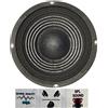 PLUG & SOUND 1 S-84 altoparlante diffusore woofer da 20,00 cm 200 mm 8 75 watt rms 150 watt max impedenza 4 ohm portiere sportelli auto sensibilità 92 db nero, 1 pezzo + 3 adesivi