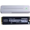 Wdbild Unità SSD NVMe veloci con dissipatore di calore 1TB/512GB PCIe 3.0x4 NVMe Solid Drive Enclosure migliora la velocità di archiviazione interna