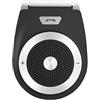 Tosuny Vivavoce Bluetooth per Auto, Kit Intelligente Senza Fili con Clip, Visiera di Supporto Doppia Connessione Vocale, Nuova Generazione per Chiamate