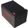 CSB -GP12120F2 - Batteria al piombo AGM 12 Volt, 12 Ah, 151 x 98 x 100 mm, Faston 6,3 mm, 5 anni di standby