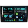 BXLIYER [6GB+128GB] Android 14 IPS Autoradio Per Fiat Bravo (2006-2012) - Senza fili CarPlay/Android Auto - LED Camera + MIC - DAB Fast-boot Volante 360-Camera WIFI DSP AHD BT 4G - 2 Din 9 Pollici