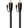 AudioQuest 5 m Black Lab RCA cavo audio nero - Cavi audio (RCA/RCA, Rame, 5 m, Nero)