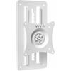 VIVO MOUNT-VW01AW - Supporto da parete articolato per monitor singolo da 17 a 32, regolabile in altezza, adatto a 1 schermo con VESA max 100 x 100 mm, colore: bianco