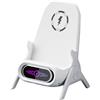 Generic Caricabatterie Wireless - Caricabatterie mobile wireless | Supporto mobile | Supporto a carico base da 15 W per cellulari | Caricatore magnetico a supporto rapido per telefono da scrivania dello