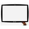 Audiosystem TOUCH SCREEN VETRO per Tablet LISCIANI MIO TAB 10 STEM CODING XL 2022 97036 MP0101635 10.1 Nero + Biadesivo Ricambio Digitizer (Display Non Incluso)