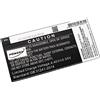 akku-net Batteria per Smartphone Samsung SM-J710FN/DS, 3,85V, Li-Ion