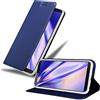 Cadorabo Custodia Libro per Cubot Nova in CLASSY BLU SCURO - con Vani di Carte, Funzione Stand e Chiusura Magnetica - Portafoglio Cover Case Wallet Book Etui Protezione