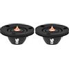 NutriEss 2 altoparlanti per auto con tweeter a cupola in pellicola di seta da 2 4Ohm 30W per altoparlante tweeter per auto