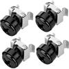 INTELLINET NETWORK SOLUTIONS INTELLINET I-CASE MOUNT50-BK - Kit Set 50 Viti 50 Dadi e 50 Rondelle per Montaggio Rack Nero