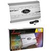 LANZAR 1 LANZAR VIBE 432N VIBE432N amplificatore 4 canali da 2000 watt rms 4 x 500 watt rms 4000 watt max con controllo remoto a distanza incluso, 1 pezzo