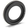 vhbw Paraluce compatibile con Canon EF 40mm 1:2,8 STM, EF-S 24 mm 1:2,8 STM 52 mm obiettivo nero, metallo, rotondo