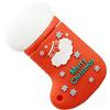 OneSquareCore 8GB Calza di Natale Modello USB 3.0 Flash Drive Flash Drive 3.0 Thumb Drive USB Jump Drive Memory Stick Unità Zip Unità USB U Disk - Rosso