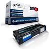 Print-Klex Compatibile Cartuccia Toner Ciano per Ricoh Aficio SPC221sf Aficio SPC222dn Aficio SPC222sf Aficio SPC240dn Aficio SPC240sf Aficio SPC222 SPC240 - Color Edition Serie