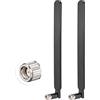 Bingfu Antenna LTE da 4 g, 6 dBi (RP-SMA maschio), compatibile con Spypoint Link Micro Solar EVO Link S Dark Flex Trail Wildlife Caccia Game Cam Telecamera di sicurezza mobile per esterni