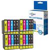 ECSC Compatibile inchiostro Cartuccia Sostituzione per Epson WF-2010W WF-2510WF WF-2520NF WF-2530WF WF-2540WF WF-2630WF WF-2650DWF WF-2660DWF WF-2760 (Nero/Ciano/Magenta/Giallo, 20-Pack)