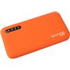 Sxhlseller Router Hotspot Mobile 5G con WiFi6 Dual Band, Slot per Scheda SIM, Batteria da 6100 MAh, Arancione per Viaggi, connettività Ad Alta velocità