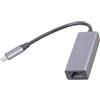 TERNCOEW Adattatore Ethernet Gigabit 10Gbps USB C a RJ45 Alluminio Portatile per Office Home Data Center Più Gigabit Tipo C Convertitori Ethernet