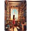 SGKITM Custodia per Kindle 2022 (11a Generazione) Flip Cover Pelle Silicone TPU Morbido Case Magnetico Auto Svegliati/Sonno Anti Caduta Copertina Seaside Bookstore Modello per Kindle 11° Gen 2022 6.0 (1)