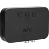 Annadue Ti‑800 Ricevitore Bluetooth5.0 per Auto, Ricevitore Wireless USB, con Porta da 3,5 Mm AUX/2RCA/USB, Supporto NFC/Bluetooth/unità Mobile, per TV, Auto, Altoparlante