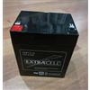 elcart batteria al piombo ricaricabile sigillata 12 volt 4,5 ah marca extracell