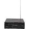 KAPIPALA AV-326BT - Amplificatore audio stereo Bluetooth 2 x 200 W con 4 ingressi MIC, USB/SD/MP3, ricevitore ad alta fedeltà per home cinema e karaoke