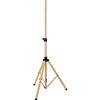 Pronomic SPS-1S HO Supporto per Altoparlente in acciaio - Supporto per diffusori con treppiede - Altezza 120-193 cm - Il supporto può essere utilizzato anche come porta freccette - Aspetto legno