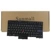 SUNMALL T410 tastiera, Sunmall New laptop portatili con puntatore per Lenovo ThinkPad T410 T420 T510 T520 x 220 T400 T420s layout US nero (6 mesi di garanzia)