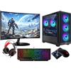 VIST Athena PC Gaming Ryzen 7 5700X RAM 32GB RTX 5060Ti SSD 1TB M.2 27 W11