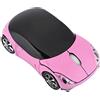 Annadue Mouse Wireless per Bambini, 2.4G Ottico 1600 DPI, 3 Pulsanti USB, Mouse Ergonomico per Computer, Portatile Rosa per Bambina