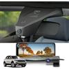 Fitcamx Dashcam Auto Anteriore Posteriore 2160+1080P Compatibile con Volkswagen T-Cross 2018 2019 2020 2021 2022 2023 2024 2025, OEM 4K Video WiFi, Registrazione Loop, G-Sensor, WDR, 128GB Card