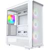 Montech X5 PC-Geh?use, Midi-Tower, E-ATX, ARGB, Tempered Glass - wei?