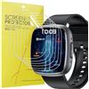 Blueshaweu 6 Pezzi Pellicola Compatibile per Lgnitek smartwatch ET593,Pellicola Protettiva Compatibile per Lgnitek ET593 smartwatch Sensibile al Tatto,Senza Bolle,HD TPU Film. (TPU)