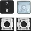 CTBDZ Tappo per chiave individuale con cerniera di ricambio per MacBook Pro (M1 M2) A2141 A2251 A2289 A2338 A2442 A2485, sostituisce per MacBook Air A2179 A2337 A2681 Keycap (tasto 7 é )