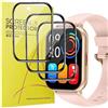 Blueshaweu Proteggi schermo per RUIMEN H1 Smartwatch 1,69 Pollici, [3 Pezzi] Pellicola protettiva per RUIMEN H1 Smartwatch (Black)