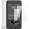 Shantime Set 2 Pellicole Protettive in Vetro Temperato Compatibile con Dexcom One+, Anti-Graffio, Alta Trasparenza, Facile da Applicare