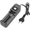 Schwamm Batteria al Litio da 3,7 V Scatola di Ricarica per Batteria Caricatore 18650 Caricatore Universale da 1,2 V 7/5 Adatto per 14500 16340 26650 18500 18650 21700 Spina UE