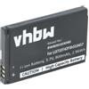 vhbw batteria compatibile con ZTE F160, F152, H520, F106, F153, F156, F157, F107, F120, N600, F110 smartphone cellulare (800mAh, 3,7V, Li-Ion)