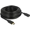 Delock Cavo di prolunga Displayport 1.2 4K 60Hz 15m nero