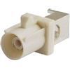 Elecbee Fakra Connector Angle Male End Lancio PCB montaggio Connettore ad angolo retto bianco/9001 Radio con