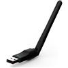 Yurhuit Ricevitore Nic USB Senza Controller WiFi Wireless su Ricevitore Nic PC Portatile WiFi Trasmettitore Esterno