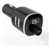 Scosche Universal Hands-Free Bluetooth Car Kit - w/FM Transmitter, Dual USB Ports - Black