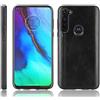 Jiajihua Custodia Compatibile con Moto G Stylus 4G 2020,Compatibile con Motorola Moto G Stylus 4G 2020 XT2043 XT2043-4 [Struttura in pelle PU][PU+PC+TPU] 3 in 1 Copertura per fotocamera Black