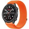 GIOPUEY Cinturini Compatibile con OnePlus Watch 2R, Nylon Traspirante Sport Loop Cinturino in Morbido Nylon Intrecciato Strap Band - Orange