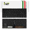 new net - Tastiera compatibile con Notebook HP EliteBook X360 830 G5 830 G6 [Senza frame - colore tasti Nero - Retroilluminata - Layout ITA]