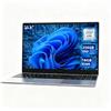 AKEDA Notebook 15,6 con Processore N95, 16GB RAM 256GB, Schermo FHD IPS, Tastiera Retroilluminata, Lettore di Impronte, WiFi 5, PC Portatile Leggero per Studio, Lavoro e Casa(Tastiera UK+pellicola IT)