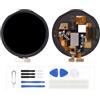 Generic Schermo LCD per Xiaomi Watch S1 Active LCD Display Digitizer Vetro Touch Schermo Ricambio Assembly (Nero)