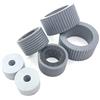 OKLILI PA03740-K010 PA03740-K011 Kit di consumo per pneumatici a rullo per freno a rulli, set di rulli per il pickup e il rullo di separazione, compatibile con Fujitsu fi-7600 fi-7700 fi-7700S